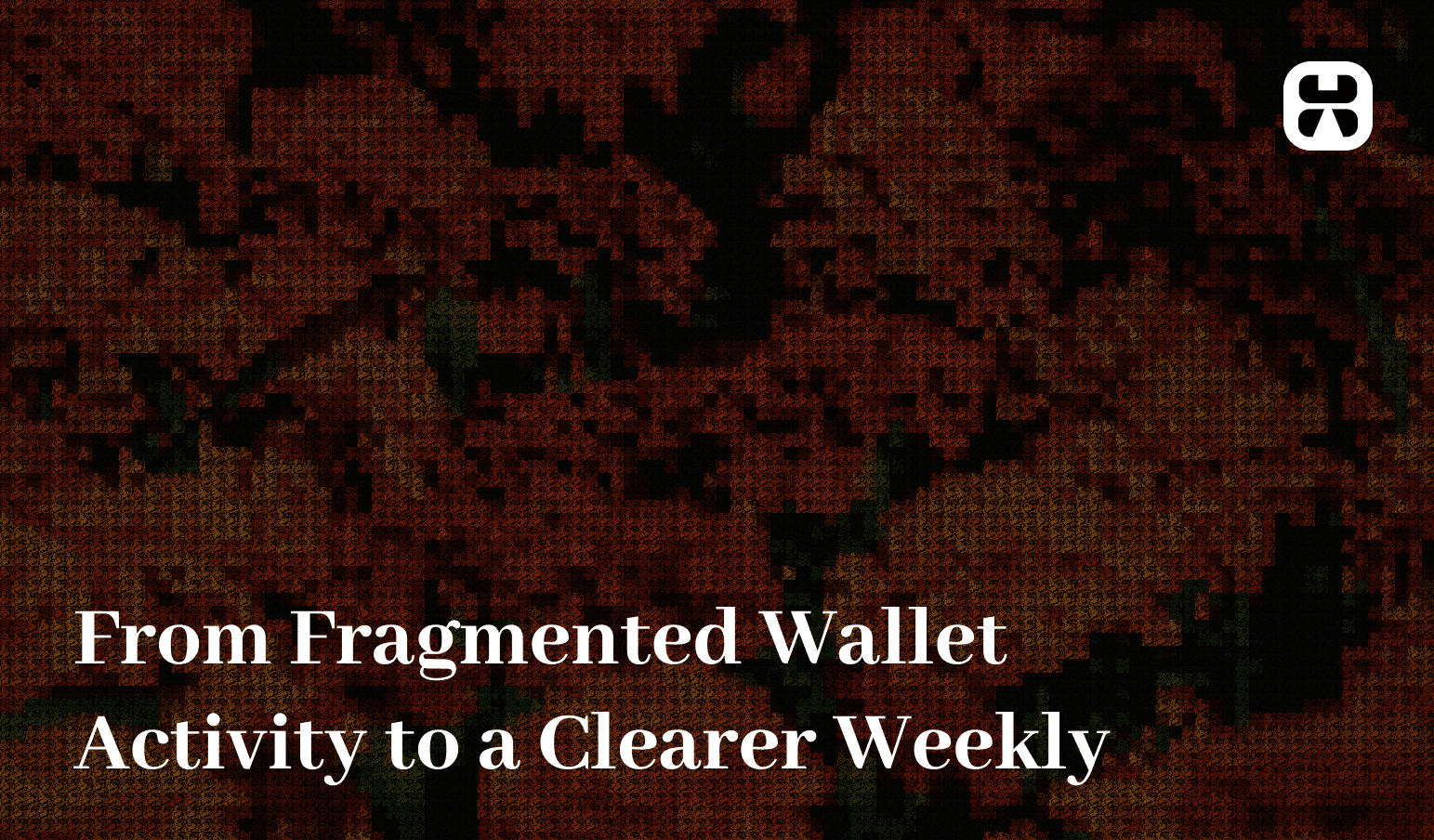 Weekly wallet activity review and Web3 routine illustration